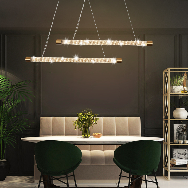 Postmodern Luxury LED Pendant Light Dining Living Room Gold Simple Hanging Lamps Restaurant Bar Coffee Shop Long Pendant Lamp|Pendant Lights|   - AliExpress