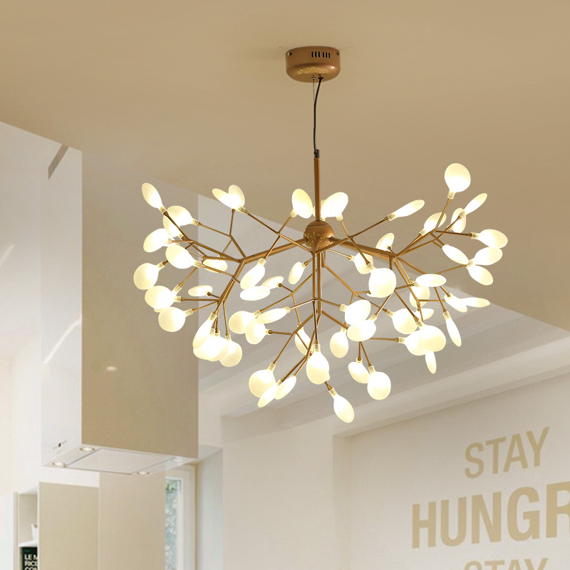 postmodern LED chandelier Nordic living room suspended lighting home fixtures restaurant hanging lights bedroom pendant lamps|Pendant Lights|   - AliExpress