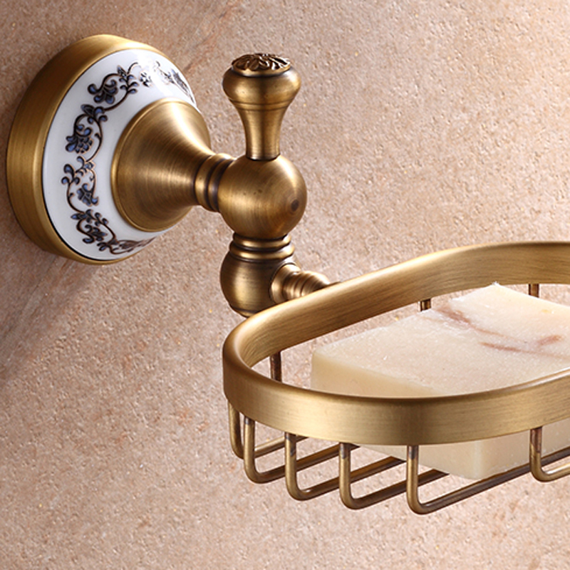 Antique Brass Luxury Bathroom Accessory paper Holder Toilet Brush Rack Commodity Basket Shelf Soap Dish Towel Ring|towel storage for bathroom|towel wallring rock - AliExpress