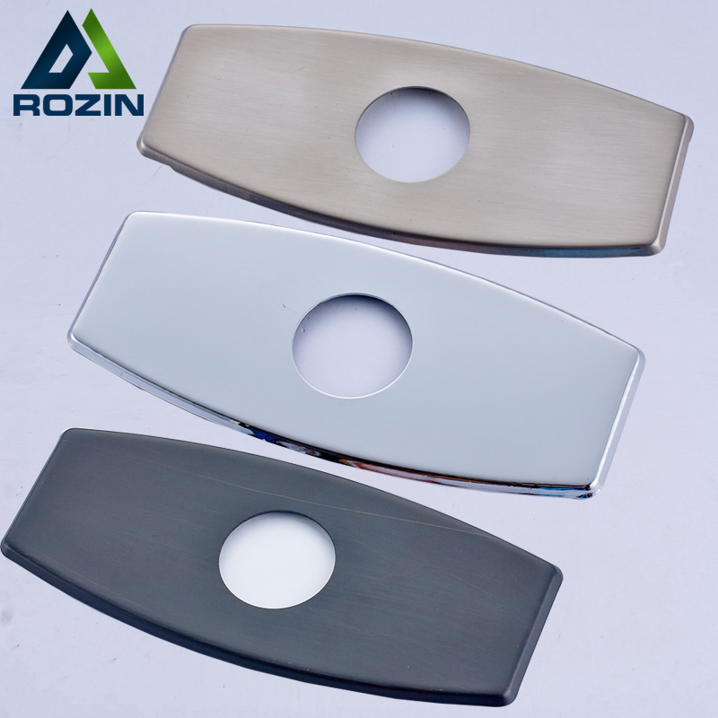 Rozin Cheapest Kitchen Bathroom Accessories 6 inch Kitchen Sink Faucet Hole Cover Deck Plate Free Shipping|Kitchen Faucet Accessories|   - AliExpress