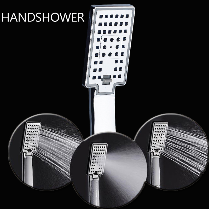 Waterfall Rain Shower Faucet Blue Light Bath Shower Panel with Storage Shelf SPA Body Massage Jet Shower Mixer Tap Rotate Spout|Shower Faucets|   - AliExpress