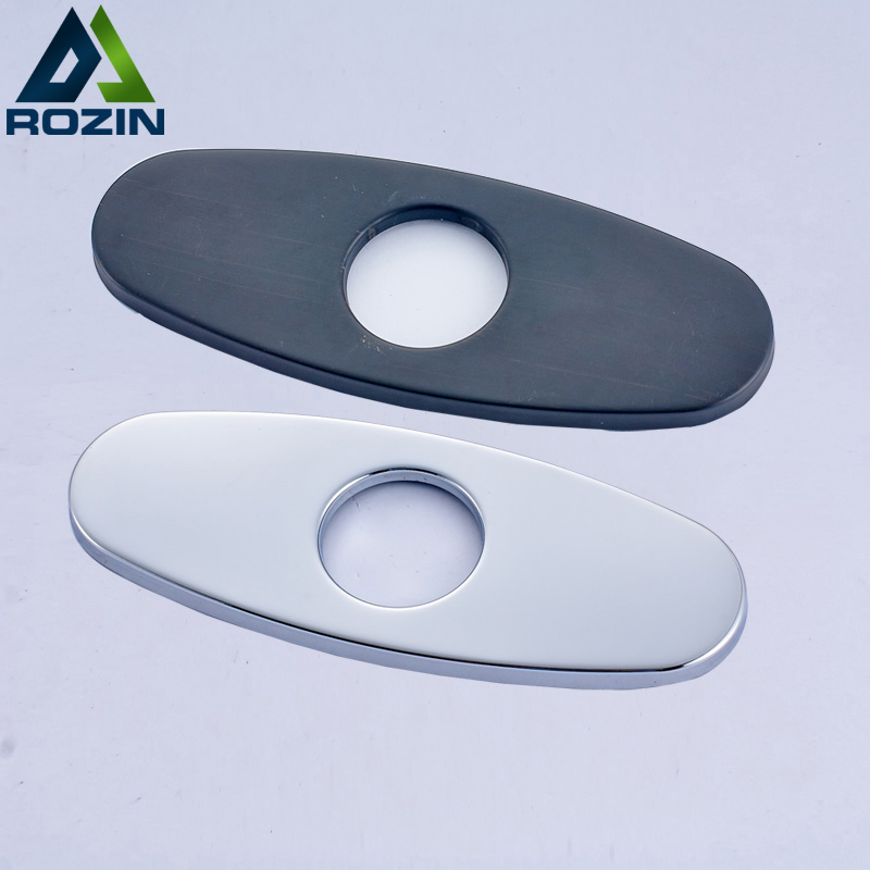 Rozin Free Shipping 6 Inch Sink Faucet Hole Cover Deck Plate Escutcheon for Bathroom or Kitchen|escutcheon plate|for faucetsink hole cover - AliExpress