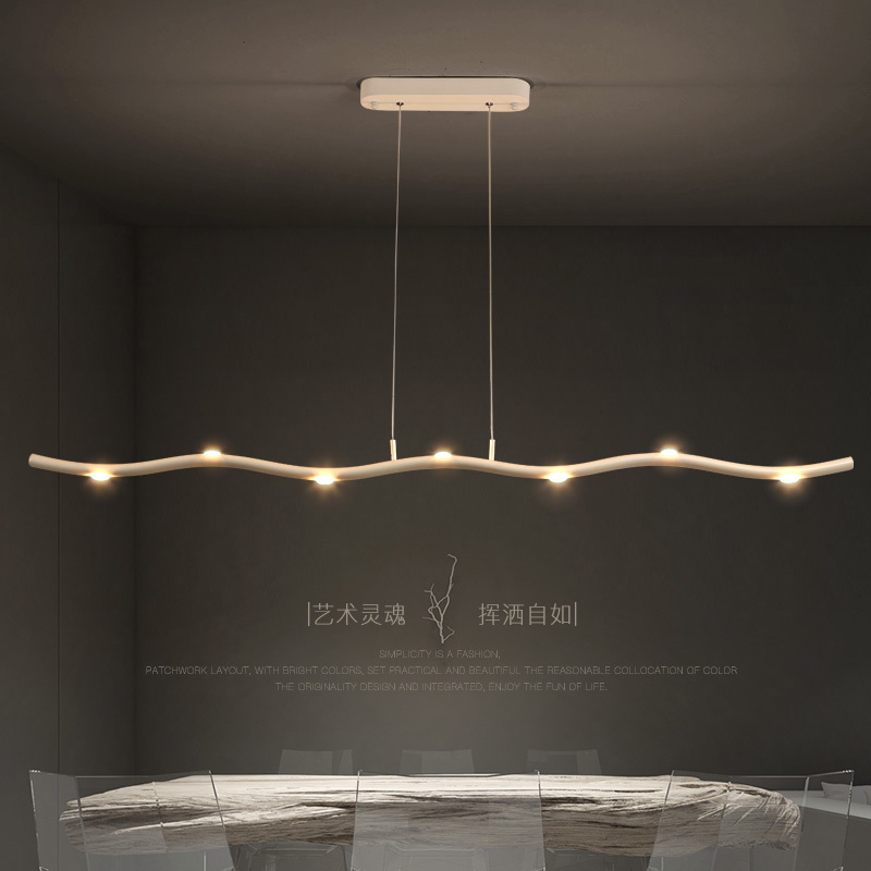 15W 21W Modern LED Pendant Lights Aluminum Body Branch Art Long Hanging Lamp For Dining Room Office Bar Deco White Pendant Lamps|Pendant Lights|   - AliExpress