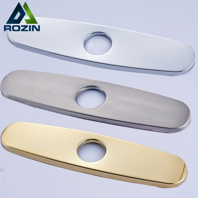 Rozin Kitchen Bathroom Accessories 9.6 Inch Kitchen Sink Faucet Hole Cover Deck Plate Free Shipping|kitchen faucet accessories|faucet accessoriessink hole cover - AliExpress