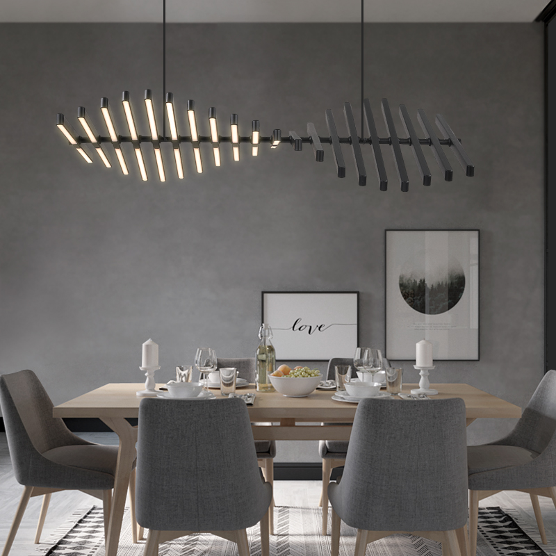 Postmodern LED living room pendant lights restaurant deco suspension luminaires Bar cafe hanging lamp Nordic bedroom lighting|Pendant Lights|   - AliExpress