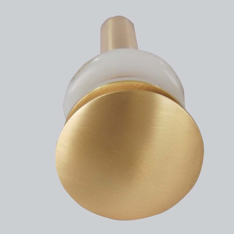 Brushed Gold Basin Sink Pop Up Drain Round Cover Brass Waste Water Drain With Overflow Waste Drainer|brass check|basin bathroombrass floor drain covers - AliExpress