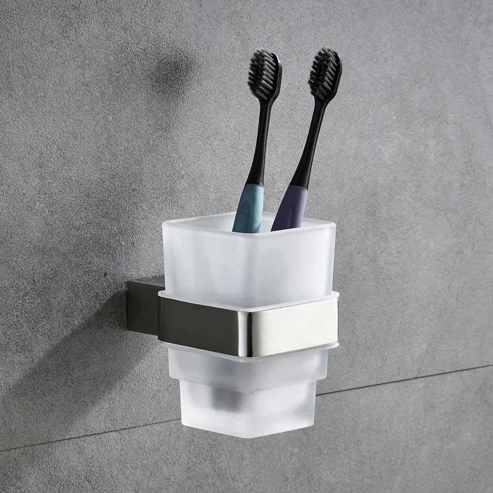 Rozin SUS 304 Stainless Steel Bathroom Hardware Set Brushed Nickel Toothbrush Holder Paper Holder Towel Bar Bathroom Accessories|bathroom shelf|stainless steel bathroom shelvessteel bathroom - AliExpress