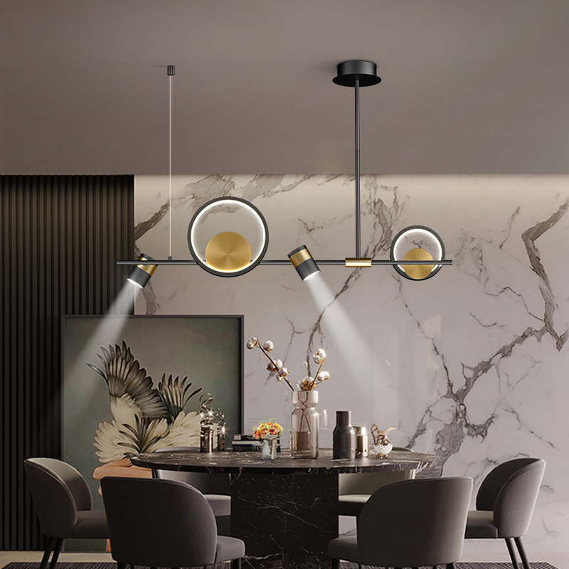 LED Creative Pendant Light Modern Nordic Dining Living Room Simple Long Hanging Lamp Bar Restaurant Coffee Shop New Luminaires|Pendant Lights|   - AliExpress