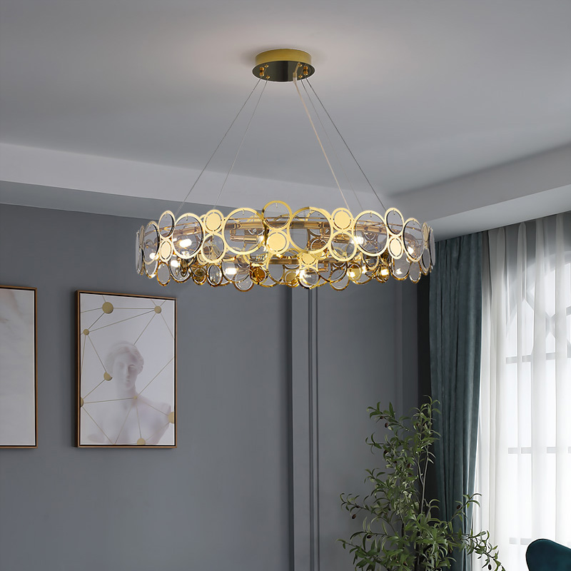 LED Chandelier Lighting For Dining Living Room Bedroom Simple Hanging Light Postmodern Luxury Lobby Home Deco Glass Pendant Lamp|Chandeliers|   - AliExpress