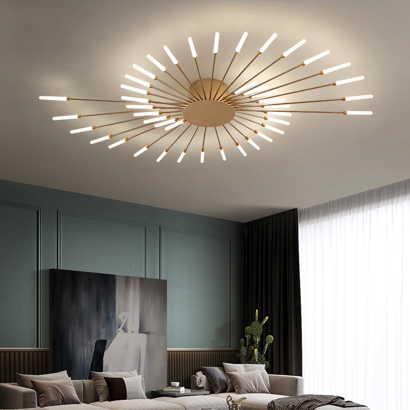 LED Chandelier Ceiling For Dining Living Room Bedroom Home Decoration Hanging Lights Gold Or Black Modern Creative New Fixtures|Chandeliers|   - AliExpress