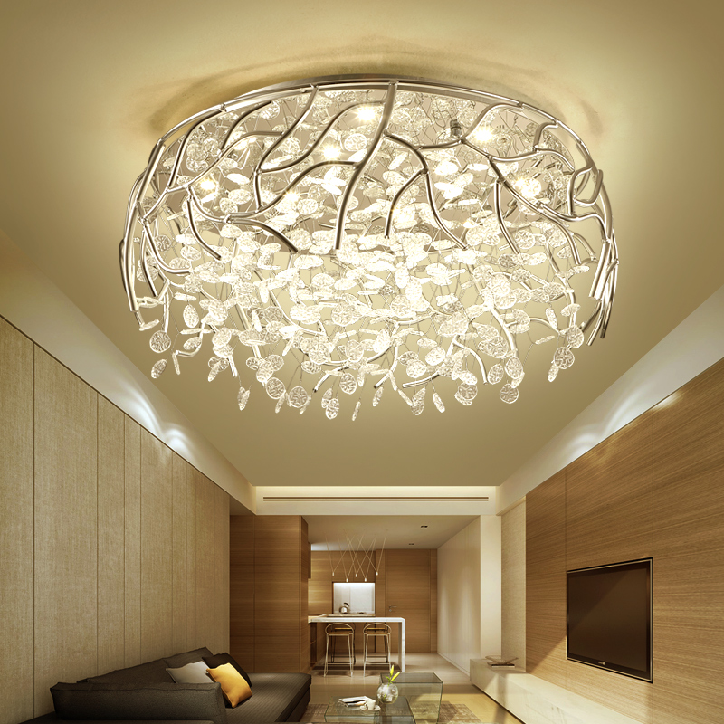 LED Modern Crystal ceiling lights Nordic living room Fixtures Novelty bedroom ceiling lamps Iron Glass ceiling lighting|crystal ceiling light|modern crystal ceiling lightglass ceiling light - AliExpress