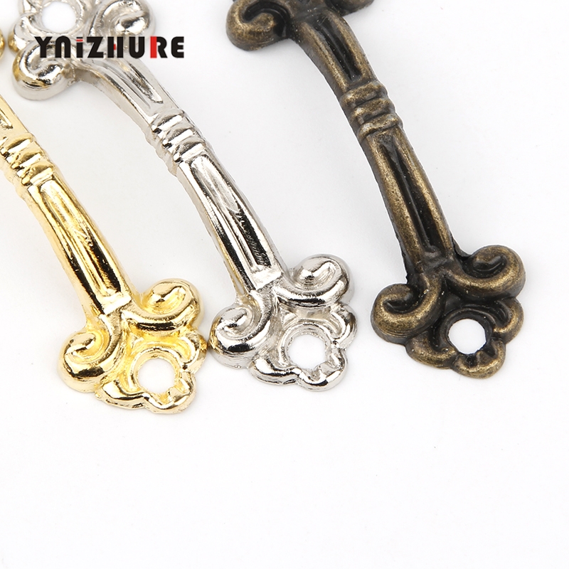 YNIZHURE 10pcs Handles Knobs Pendants Flowers For Drawer Wooden Jewelry Box Furniture Hardware Bronze Tone Handle Cabinet Pulls|Cabinet Pulls|   - AliExpress