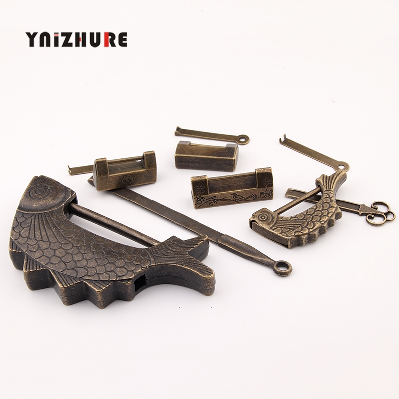 Zinc Alloy Antique Old Vintage Style Mini Padlock Small Luggage Box Key Lock Home Usage Hardware For Wooden Suitcase Drawer|Locks|   - AliExpress