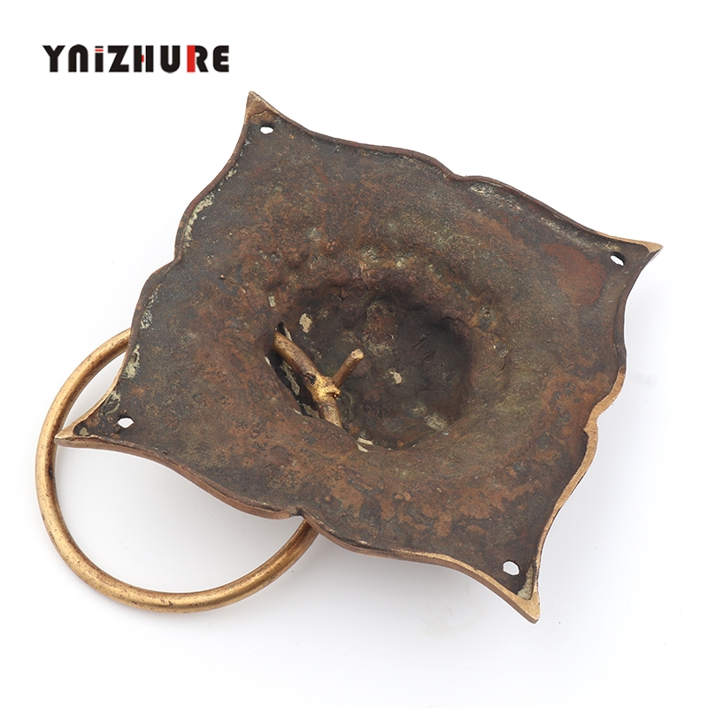 2 pcs 175mm Chinese Antique Bronze Door Handle Copper Ring Shop First Beast Handle|Cabinet Pulls|   - AliExpress