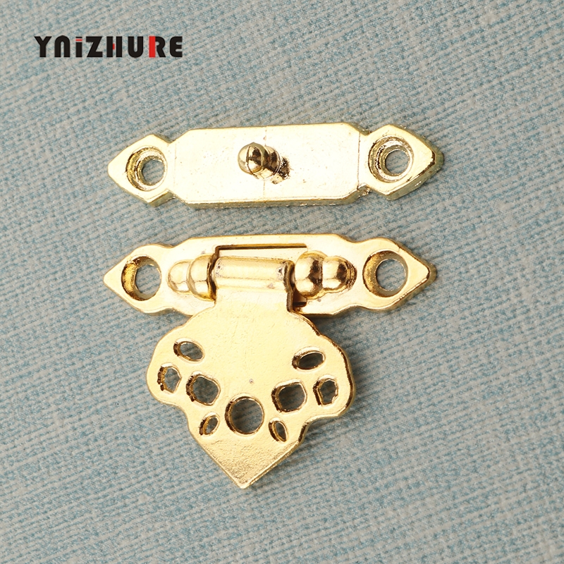 4PCS Antique Zinc Alloy Jewelry Box Padlock Hasp Locked Wooden Wine Gift Box Handbag Buckle Hardware Accessories|Locks|   - AliExpress