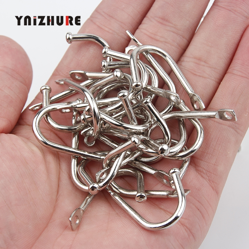 YNIZHURE 50PCS Antique Hooks Small Wall Hanger Buckle Horn Lock Clasp Hook Hasp Latch For Wooden Jewelry Box Furniture Hardware|Hooks|   - AliExpress