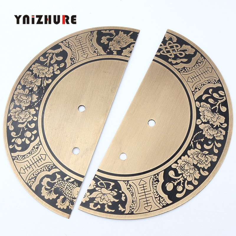 140mm 180mm Chinese Antique Furniture Copper Accessories Cabinet Door Shoe Wardrobe Cupboard Handle Copper Round Screw Mount|Cabinet Pulls|   - AliExpress