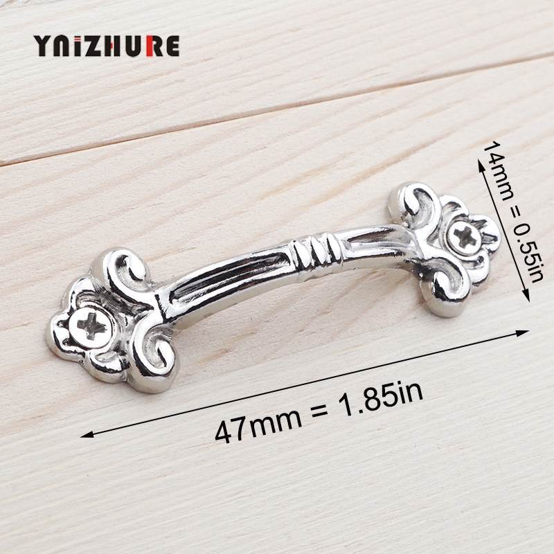 YNIZHURE Antique Bronze Handle Cabinet Pulls Handles Knobs Pendants Flowers Drawer Wooden Jewelry Box Furniture Hardware|Cabinet Pulls|   - AliExpress