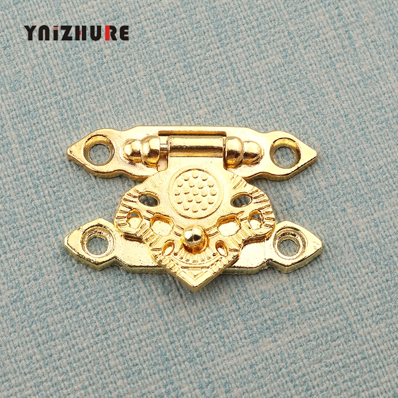 4PCS Antique Zinc Alloy Jewelry Box Padlock Hasp Locked Wooden Wine Gift Box Handbag Buckle Hardware Accessories|Locks|   - AliExpress