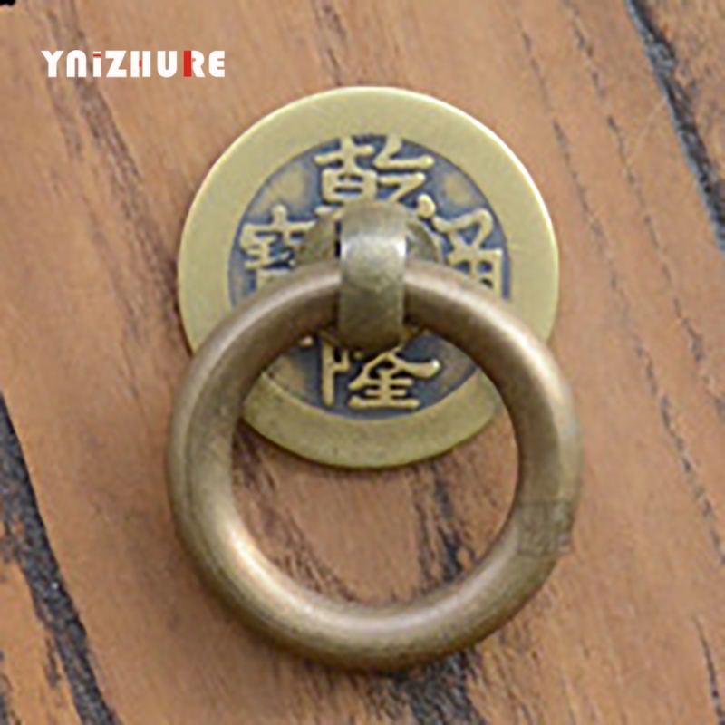 5pcs Antique Drawer Handles Pull Door Knob Brass Hardware for Vintage Chinese Furniture Cabinet Door Pull Handle|Cabinet Pulls|   - AliExpress