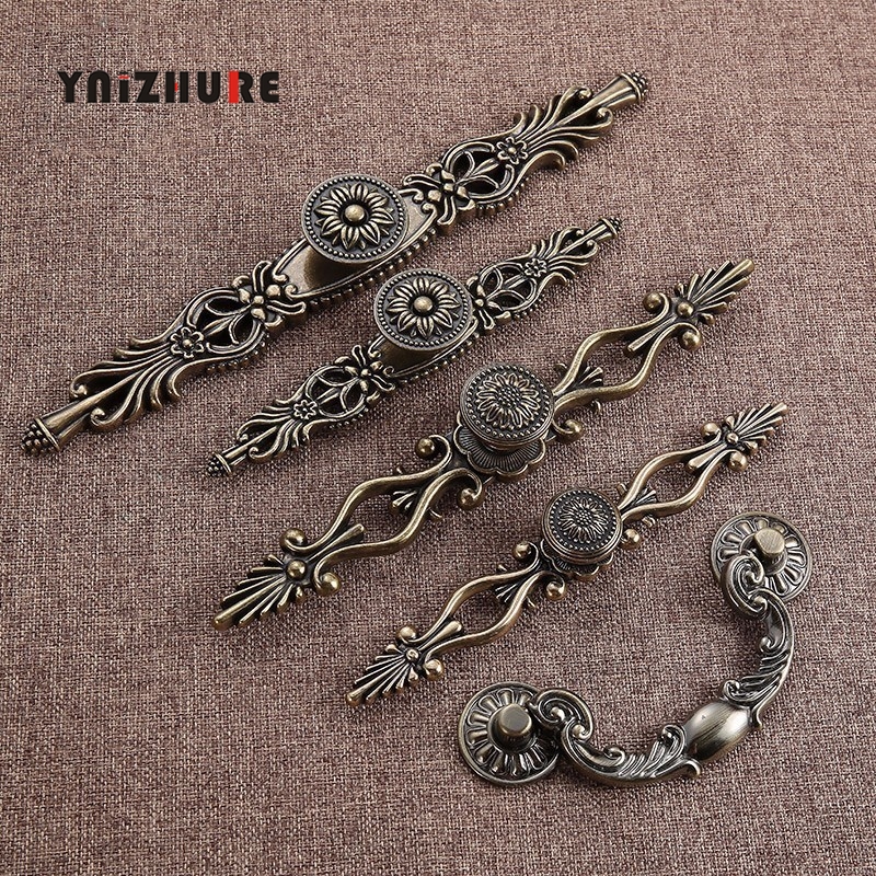 Vintage Door Handles Antique Knobs and Handles for Kitchen Cabinets Cupboard Handles Closet Handle Furniture Hardware|Cabinet Pulls|   - AliExpress