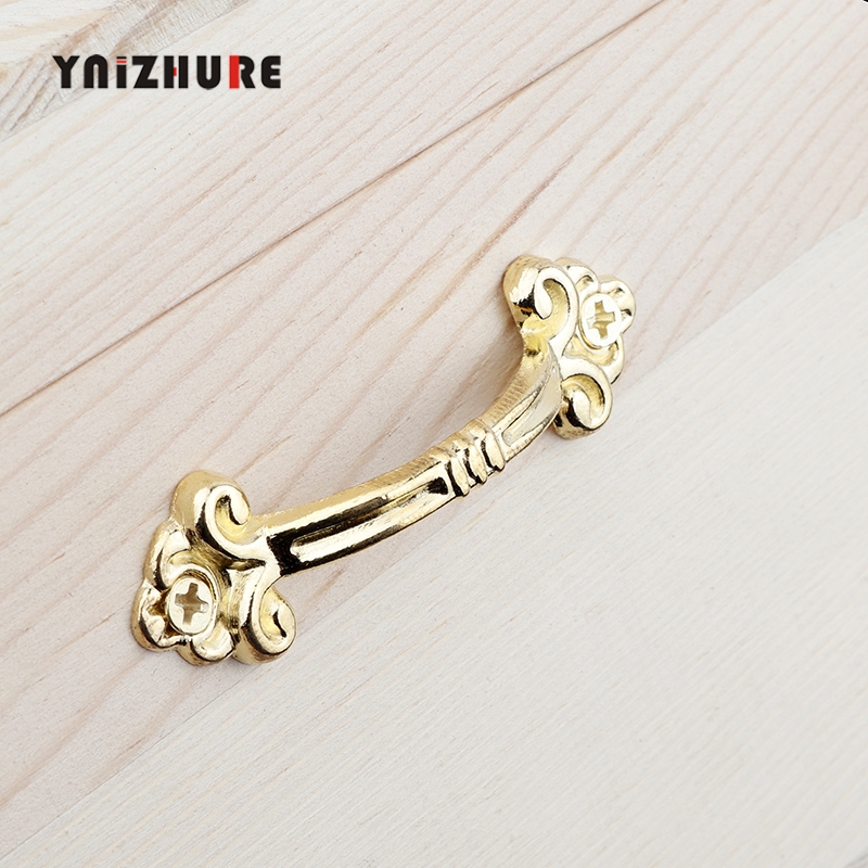 YNIZHURE Antique Bronze Handle Cabinet Pulls Handles Knobs Pendants Flowers Drawer Wooden Jewelry Box Furniture Hardware|Cabinet Pulls|   - AliExpress