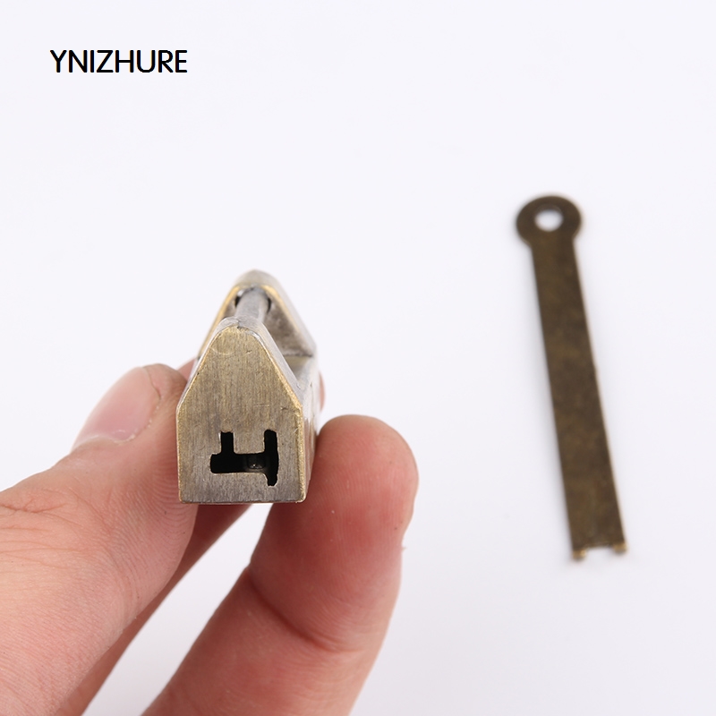 5PCS Chinese Antique Imitation Brass Jewelry Padlock box Door Hardware Antique Vintage Decorative Carving Latch Lock With Key|lock with key|latch lockpadlock box - AliExpress