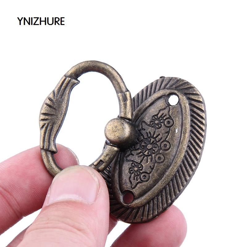 Puxadores 10pcs 47mm New Antique Brass Retro Furniture Cabinet Drawer Dresser Cupboard Knob Pull Ring Handle Diy Best Quality|ring handle|cupboard knobsdrawer dresser - AliExpress