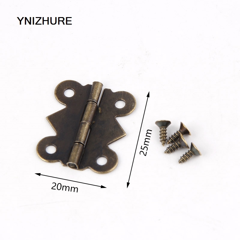 50pcs 25 * 20mm Antique Wooden Box Gift Packaging Cabinet Drawer Jewelry Box Hinge For Furniture Hardware Real Muebles|hinges for furniture|jewelry box hingesbox hinges - AliExpress