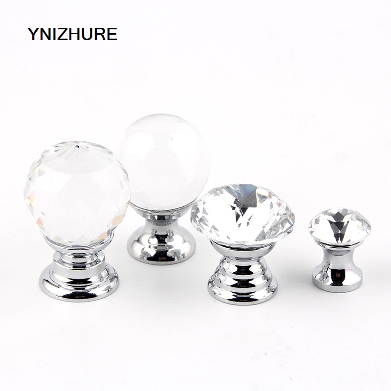 10PCS 17mm/20mm Transparent Crystal Glass MINI Small Handle Furniture Jewelry Box Knob Drawer Cabinets Furniture Kitchen|jewelry box knobs|drawer cabinetknob drawer - AliExpress