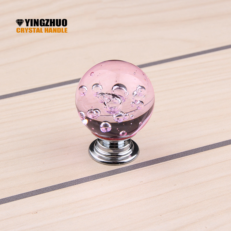 Hot 10pcs Creative Design 30mm K9 Crystal Bubble Faces Ball Knobs Furniture drawer cupboard dresser In Chrome Pull Handle|knobs furniture|furniture drawerdrawer dresser - AliExpress