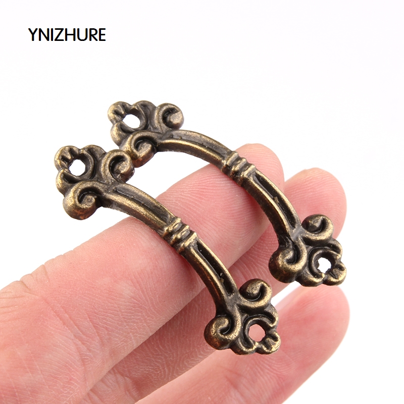 50pcs Mini vintage handle 48*15mm metal antique box drawer knobs old door knob retro kitchen cabinet handles|cabinet handles|vintage handleskitchen cabinet handles - AliExpress