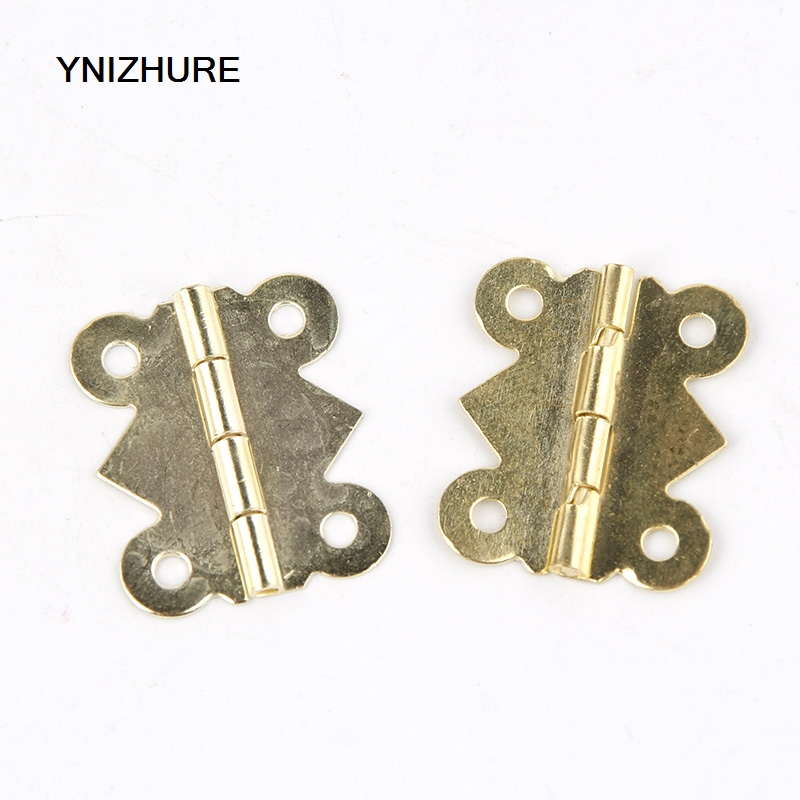 50pcs YNIZHURE 25mm x20mm 4 Holes Bronze Butterfly Jewelry Gift Wine Box Wood Dollhouse Door Hinge|hinge hinge|wooden box hingejewelry box hinges - AliExpress