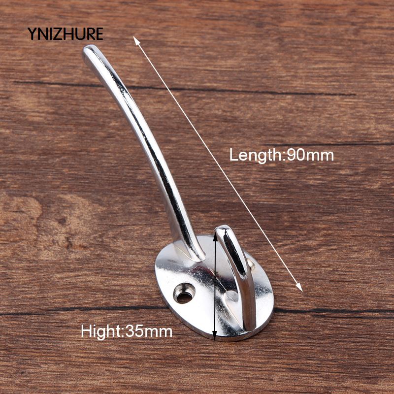 YNIZHURE 10pcs 90*35mm  Limited Hot Sale  Hooks  Wall Hook Antique Key Coat Hat Hanger Robe Silver|silver coat hooks|silver hooksilver silver - AliExpress