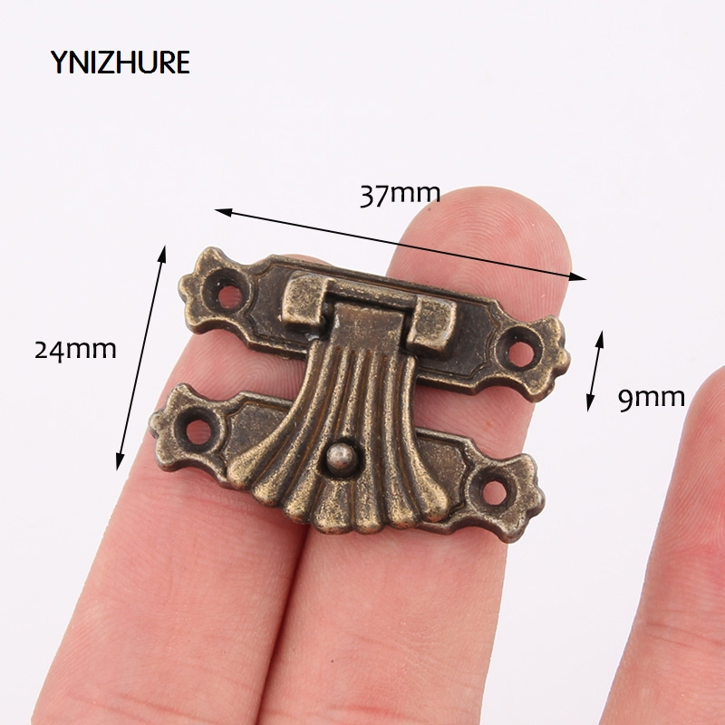 20pcs 37*24mm  Direct Selling Hot Sale Wood Box Daisy Box Buckle Alloy Clasp Classical Antique Wooden Hasp Lock Latches|lock latch|hasp lockbox buckle - AliExpress