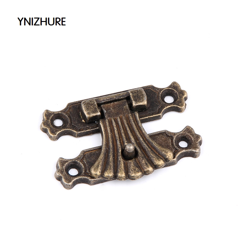 20pcs 37*24mm  Direct Selling Hot Sale Wood Box Daisy Box Buckle Alloy Clasp Classical Antique Wooden Hasp Lock Latches|lock latch|hasp lockbox buckle - AliExpress