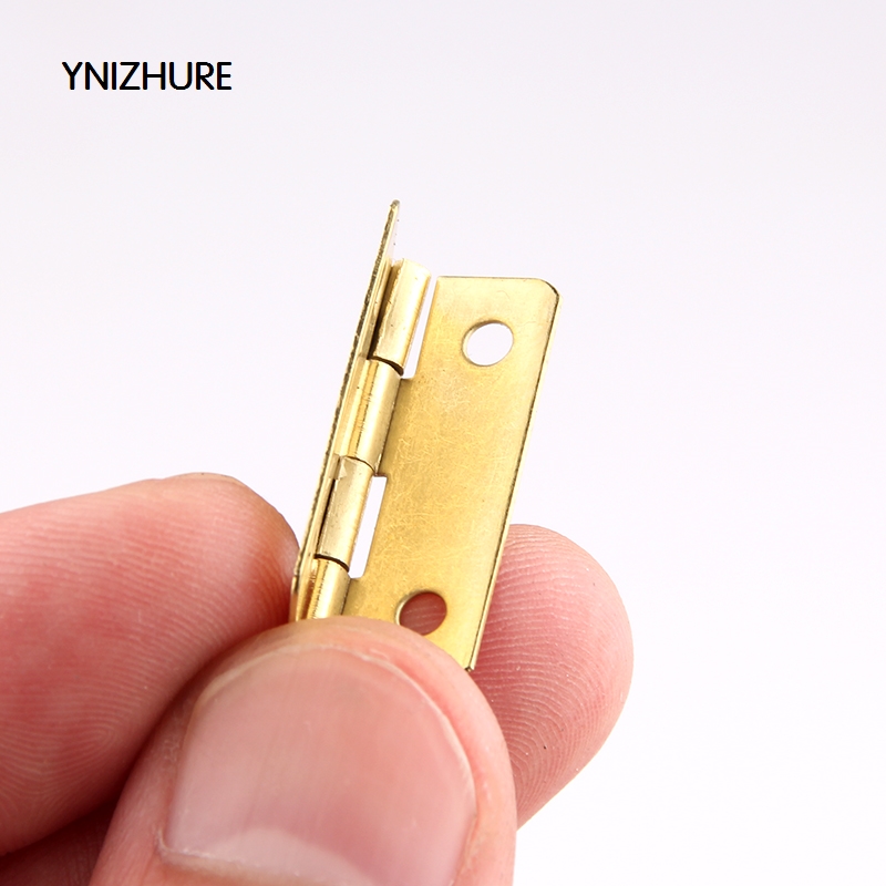 In Stock 200pcs 25*18mm furniture connectors 4 hole small wooden gift box hinge small Rounded corners wooden hinge|box hinges|wooden hingeshinge small - AliExpress