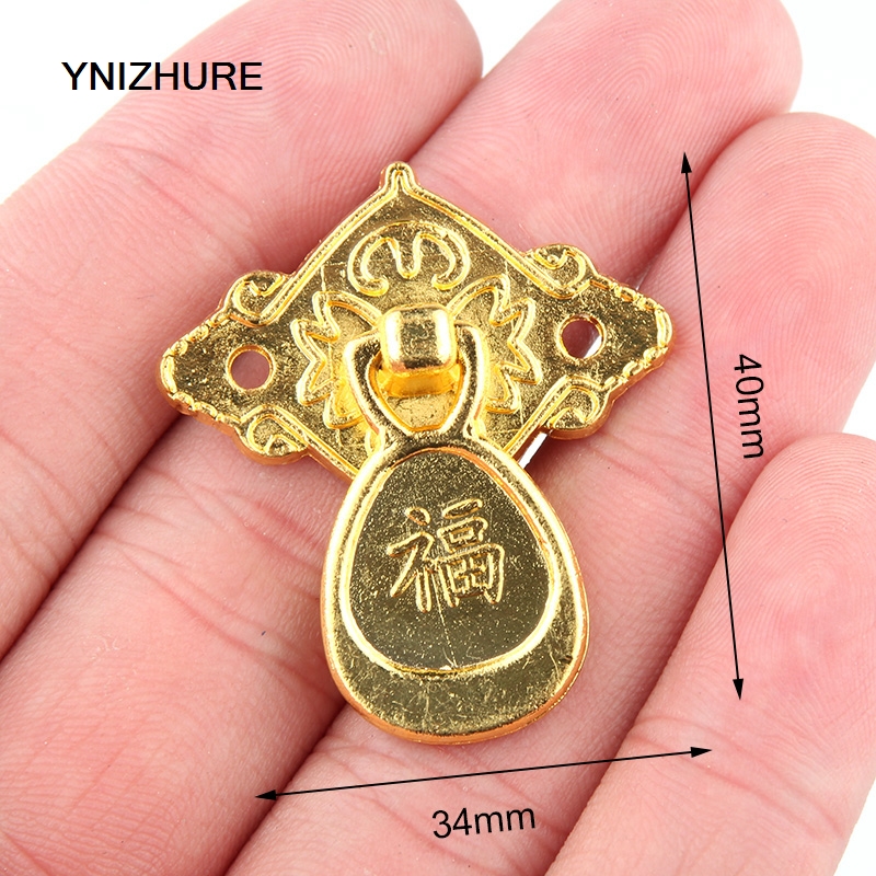 34*40mm 30PCS Golden mini antique handle Chinese antique character FU word box package box handle handle gift box hardware|box hardware|antique handlebox handle - AliExpress