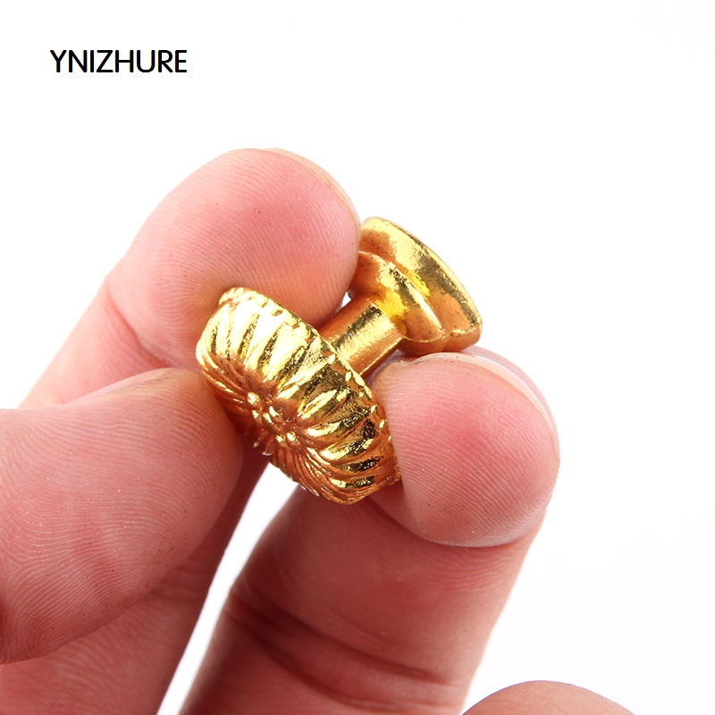 Ynizhure 10pcs 20*18mm Single Hole Zinc Alloy Cosmetic Case Mini Handle Furniture Knob Bedroom Drawer Pull Silver Antique Gold|furniture knobs|drawer pullsmini handle - AliExpress