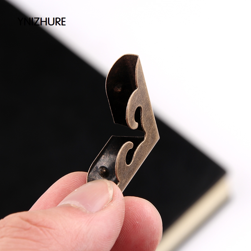 50pcs 28*28mm Antique Iron Bookcase Corner Photo Album Menu Book Package Hardware Accessories Protection Notebook Corner|corner photo|antique cornercorner hardware - AliExpress