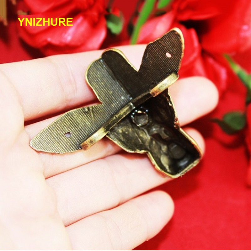 10PCS 53*46mm Zinc Alloy Angel Footing,Decoration Legs,Vintage Wooden Box,Cabinet Corner,Bronze Tone Color|box corners bronze|box cornerscorner box - AliExpress