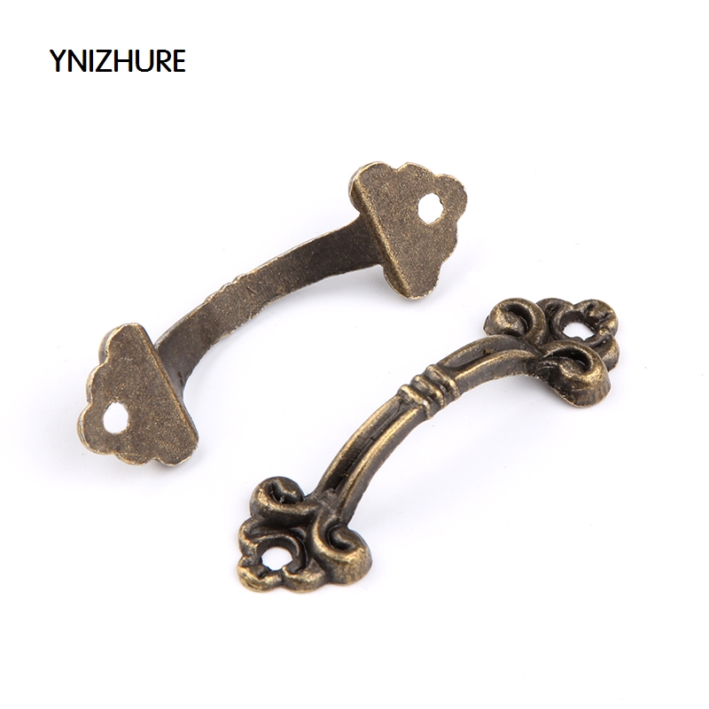 50pcs Mini vintage handle 48*15mm metal antique box drawer knobs old door knob retro kitchen cabinet handles|cabinet handles|vintage handleskitchen cabinet handles - AliExpress