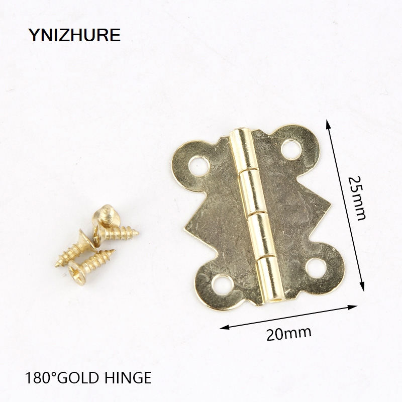 50pcs YNIZHURE 25mm x20mm 4 Holes Bronze Butterfly Jewelry Gift Wine Box Wood Dollhouse Door Hinge|hinge hinge|wooden box hingejewelry box hinges - AliExpress