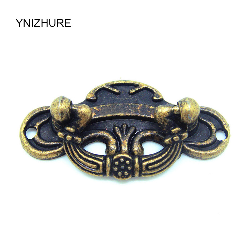 20pcs 60*30mm Retro Door handle Vintage Antique Box Handle cabinet handle furniture drawer handle|furniture drawer handles|drawer handlescabinet handles - AliExpress