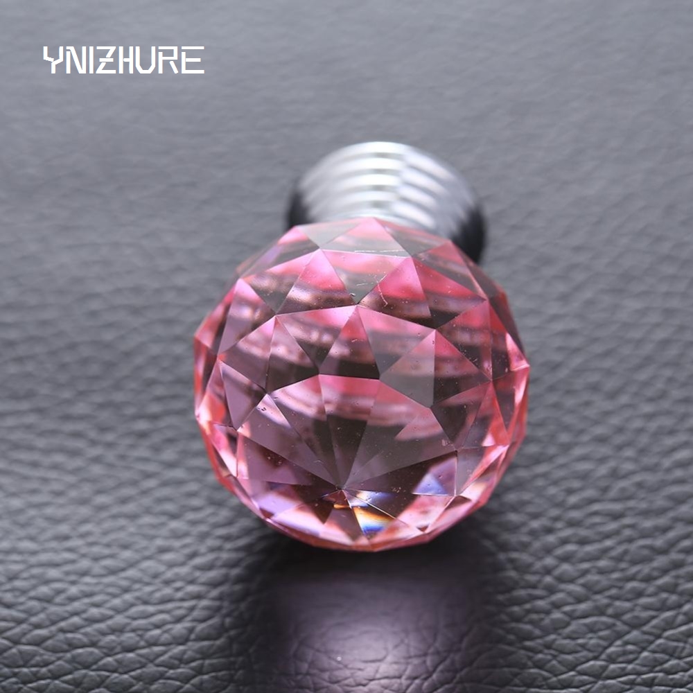 10pcs 30mm Pink Color Door Drawer Pull Handle Diamond Wardrobe Knobs K9 Crystal Glass Alloy Cabinet Drop Furniture Handles|drawer pull handles|furniture handledrop pull handles - AliExpress