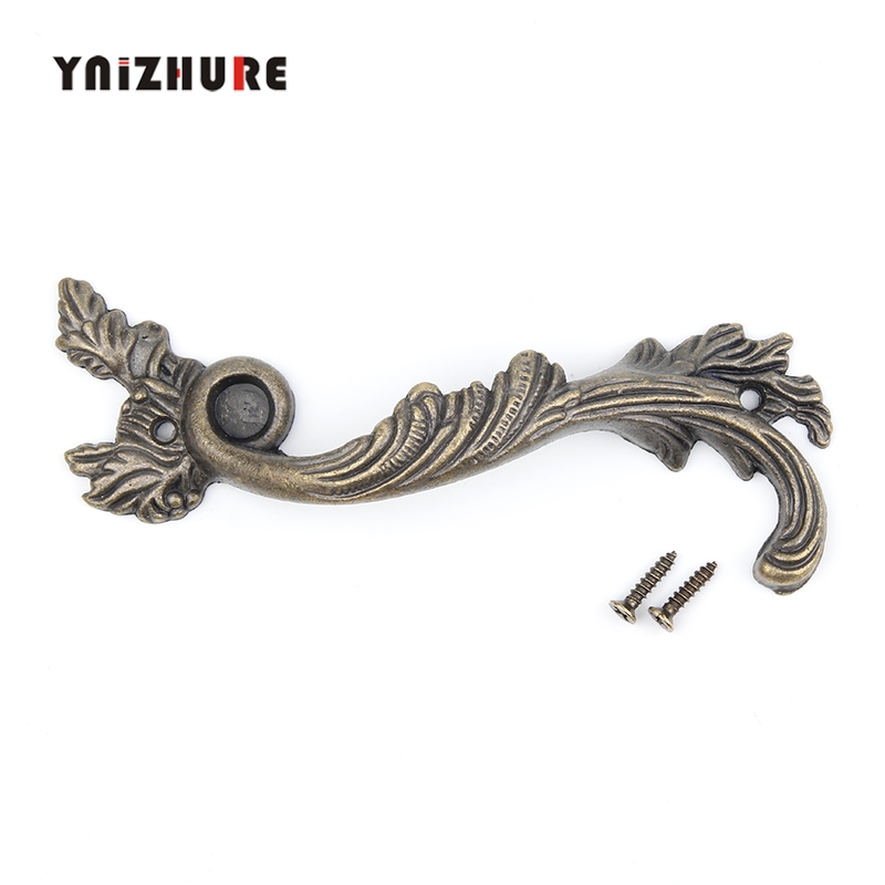 1PCS Leaves Striped Carved Handle,Full Solid Metal Kitchen Handle ,Cabinet Drawer Handle ,Door Knobs Handle Bronze Tone|Cabinet Pulls|   - AliExpress