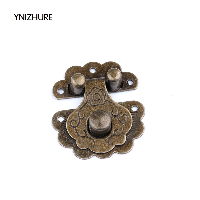 20pcs 36 * 40mm  Rushed Promotion Jewelry Box Latches Antique Padlock Hasp Lock Box Clasp Buckle Metal Flower Latch Retro|jewelry box latches|box latchpadlock hasp - AliExpress