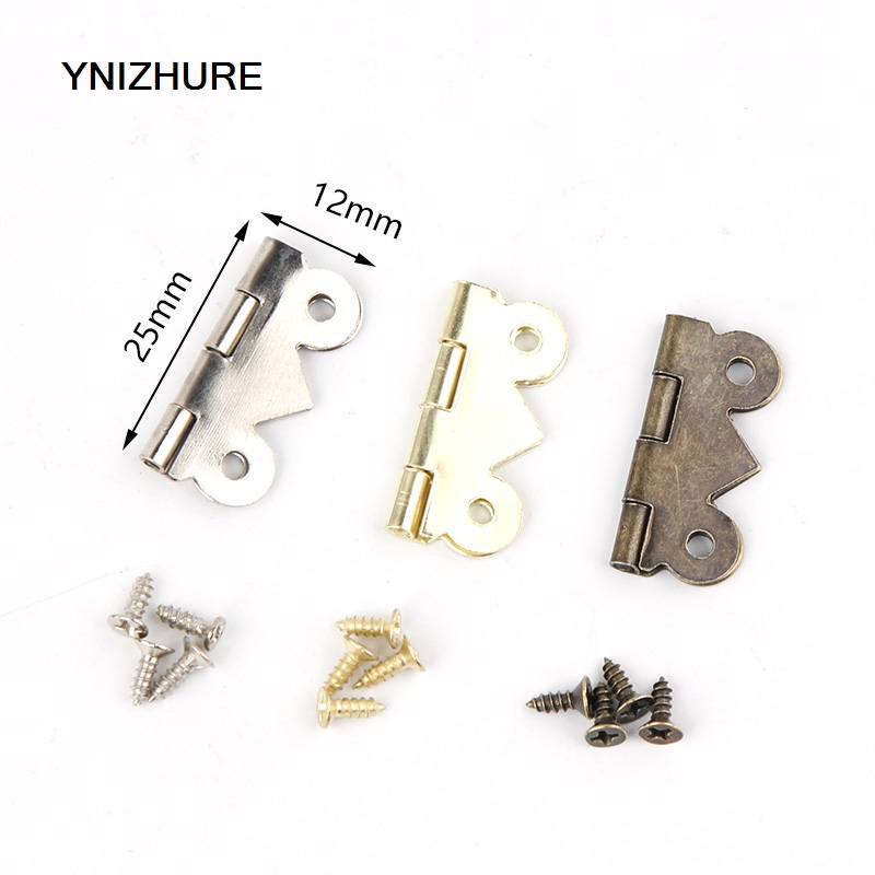 50pcs 25 * 20mm Antique Wooden Box Gift Packaging Cabinet Drawer Jewelry Box Hinge For Furniture Hardware Real Muebles|hinges for furniture|jewelry box hingesbox hinges - AliExpress