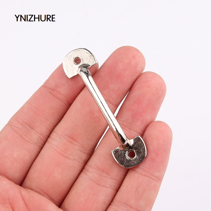 50pcs 60*15mm Tiradores Muebles  Zinc Alloy Silver Mini Pull Metal Drawer Pulls Antique Furniture Handle Knobs And Cabinet|tiradores muebles|handle knobfurniture handles knobs - AliExpress