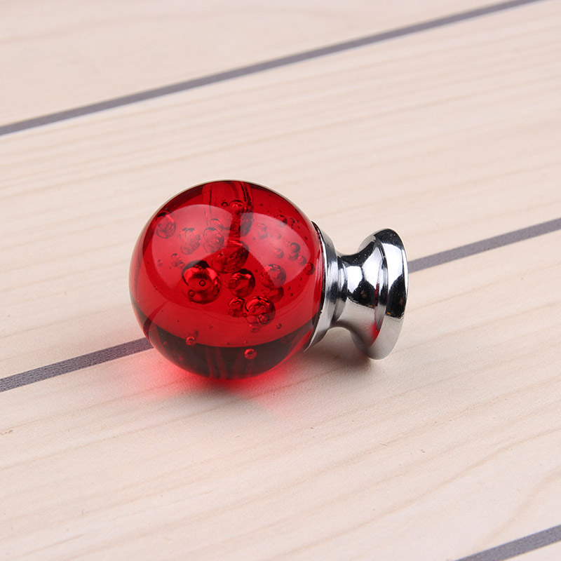 10pcs Colorful K9 Crystal Glass Bubble Ball Drawer Pulls Alloy Door Cabinet Wardrobe Pull Handle Knobs Drop|handle knob|pull handle knobdrop pull handles - AliExpress